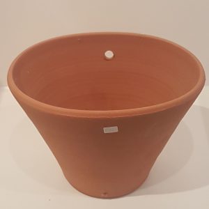 Medium flat back wall pot